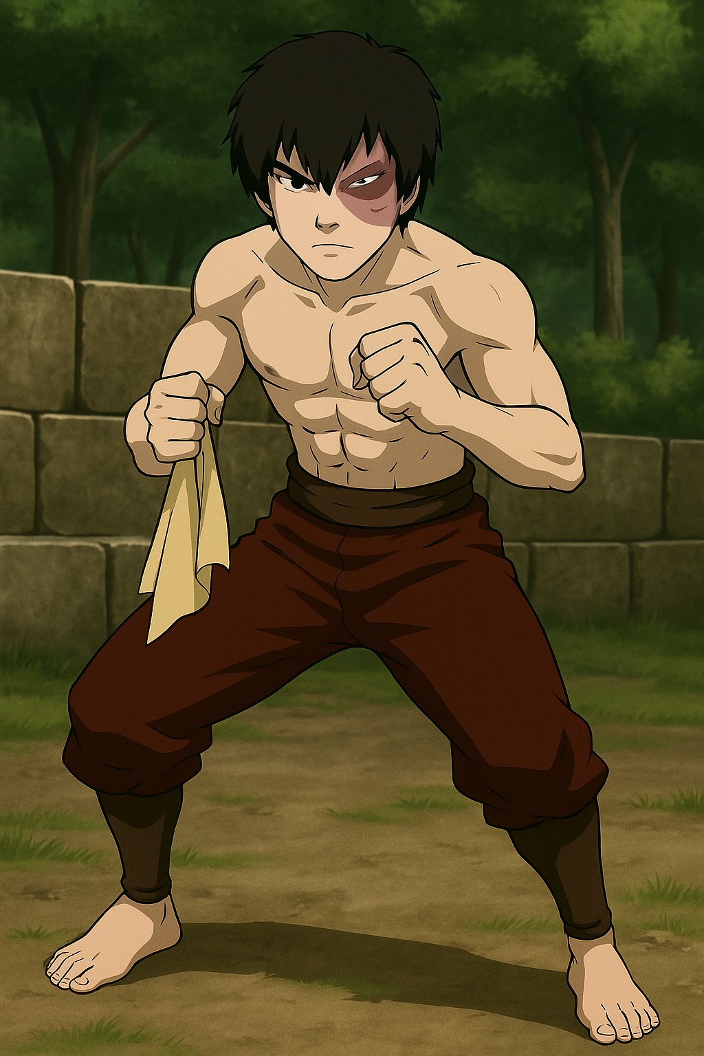 Zuko Shirtless Warrior By LogarRevan On DeviantArt zuko-shirtless-warrior-by-logarrevan-on-deviantart