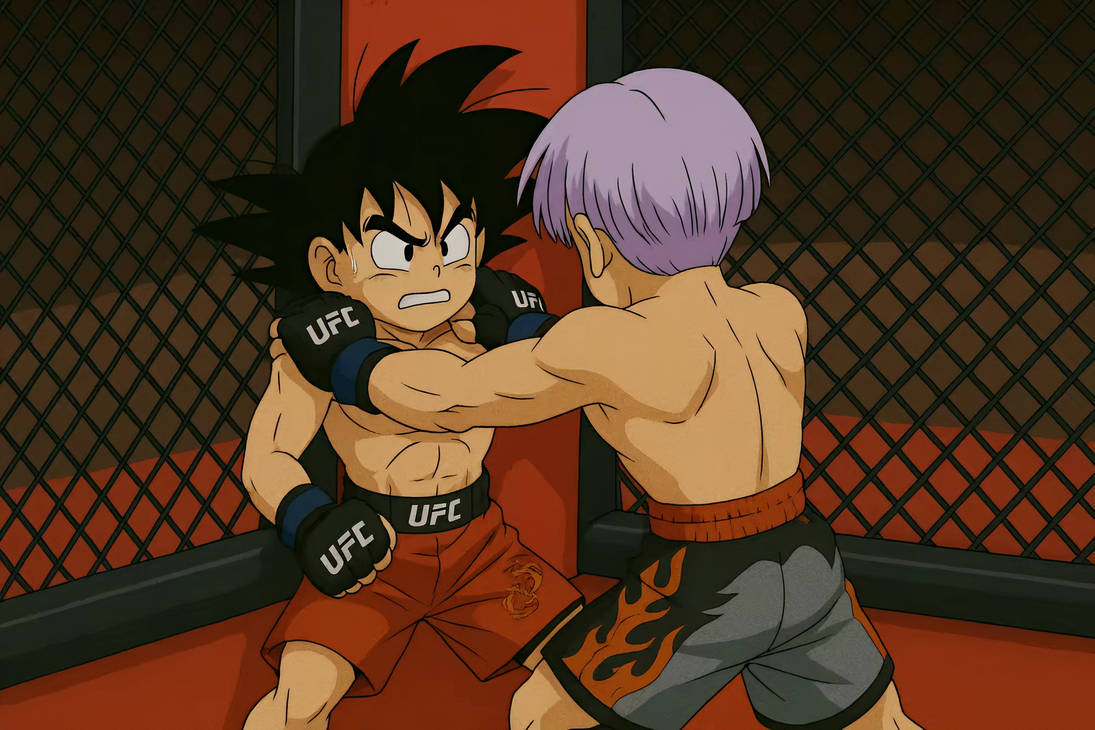 Goku Rage Ufc Goku Kid vs Trunks Kid in Ufc Fight by LogarRevan on DeviantArt