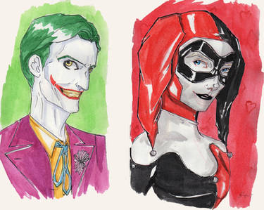 DC Couples- Joker and Harley Quinn