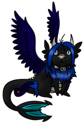 a badly lined chibi darkstorm