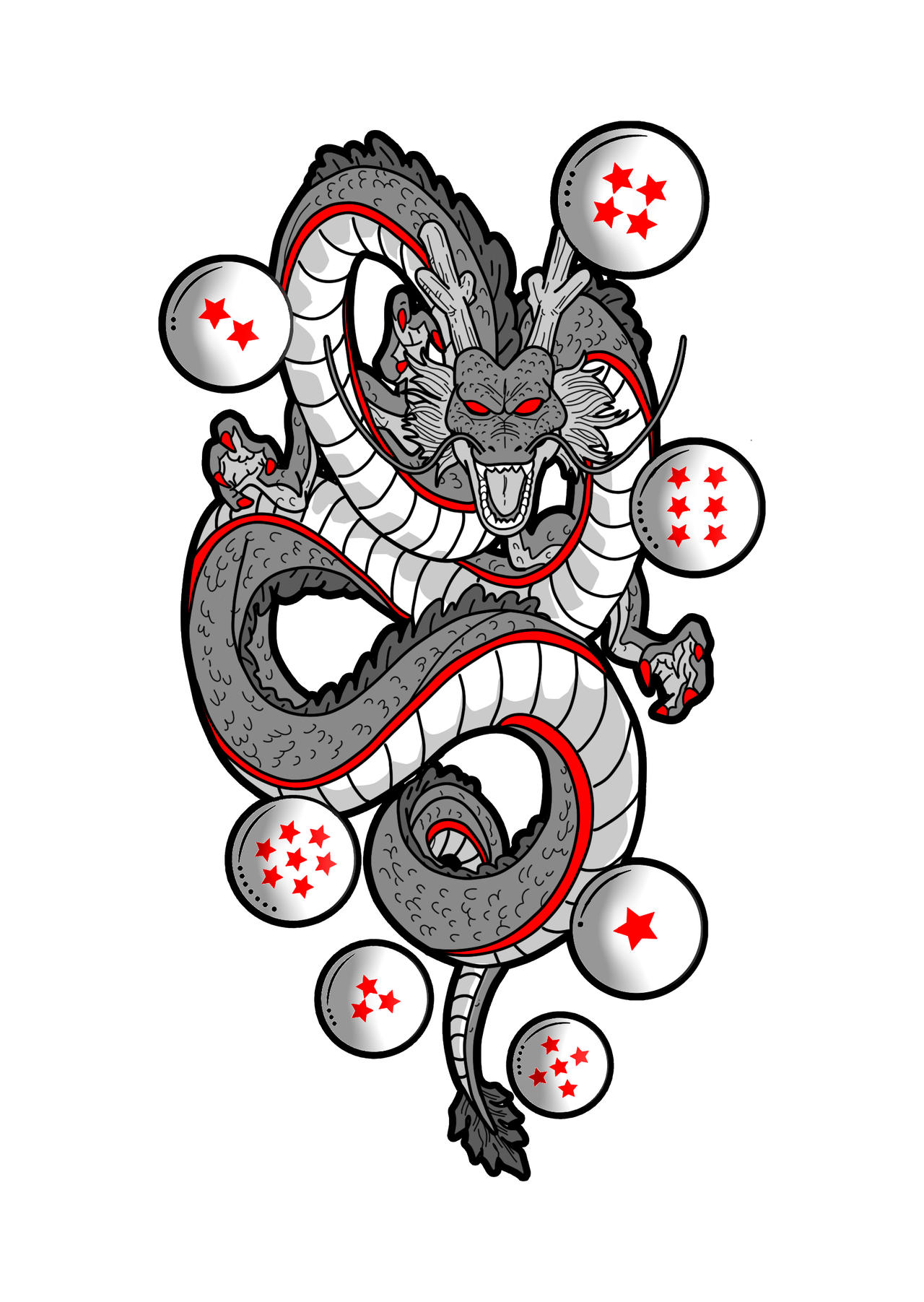 Shenlong Tattoo by ludy83 on DeviantArt