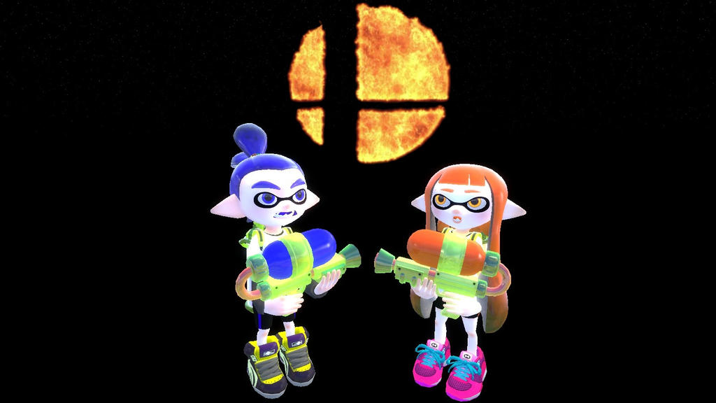 Link Inkling Inklings In Super Smash Bros. by InklingCyan on DeviantArt