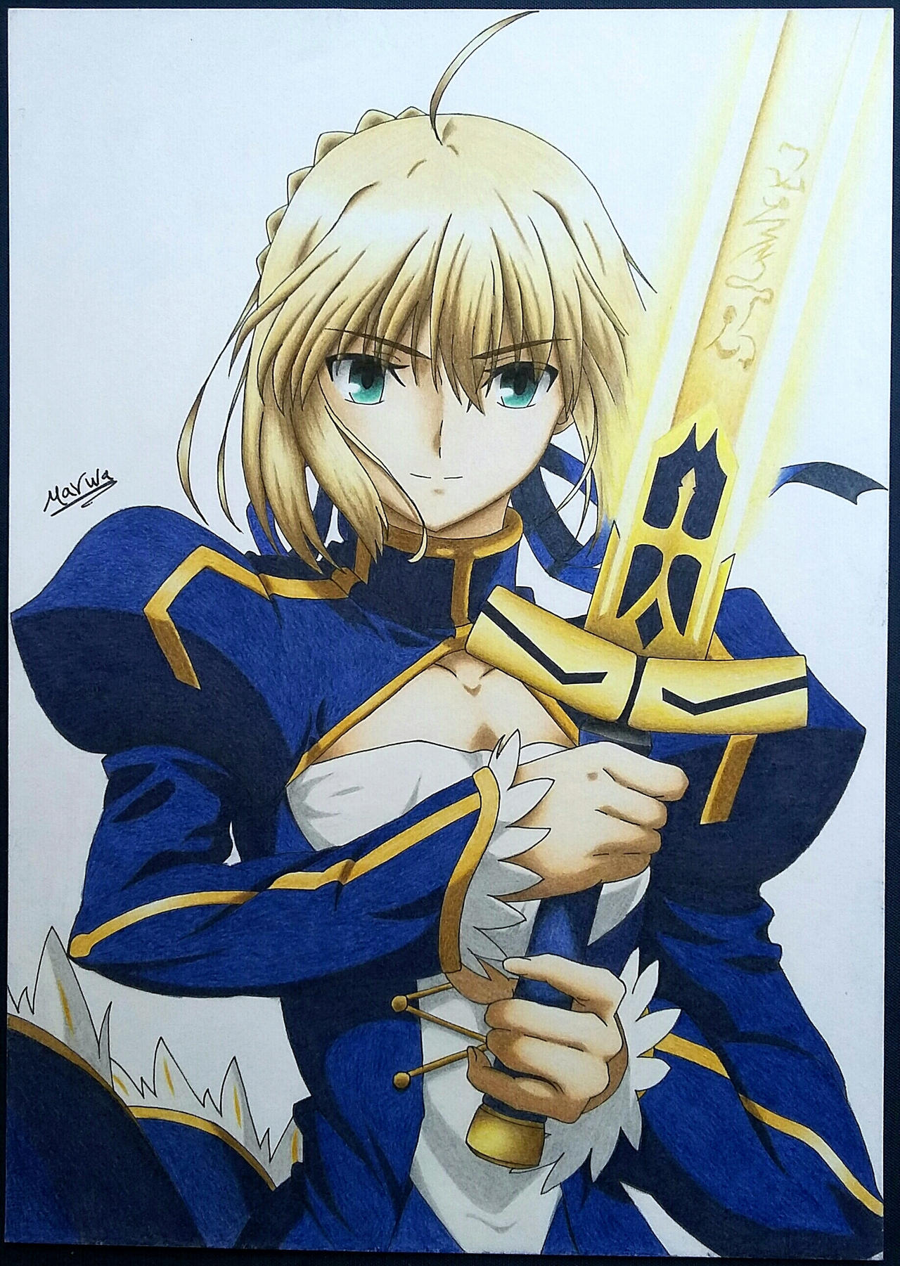 Fate Zero Saber Excalibur By Marwadonia On Deviantart Fate Zero Saber Excalibur By Marwadonia On Deviantart