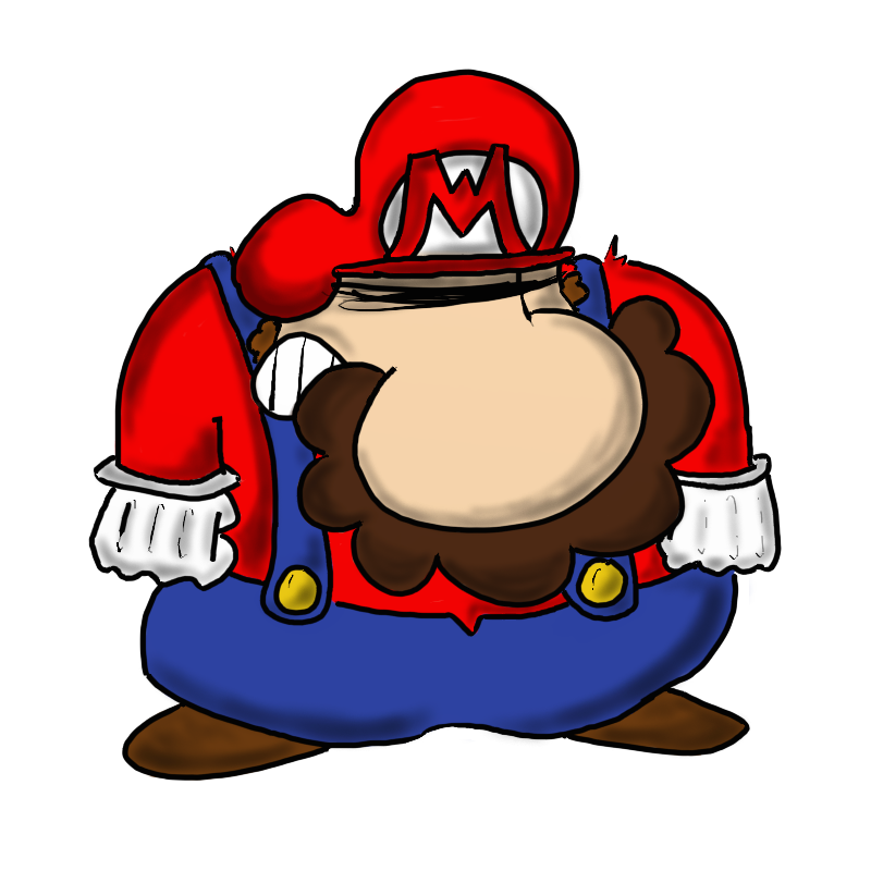 Angry Mario by Mousqueton-le-Mage on DeviantArt
