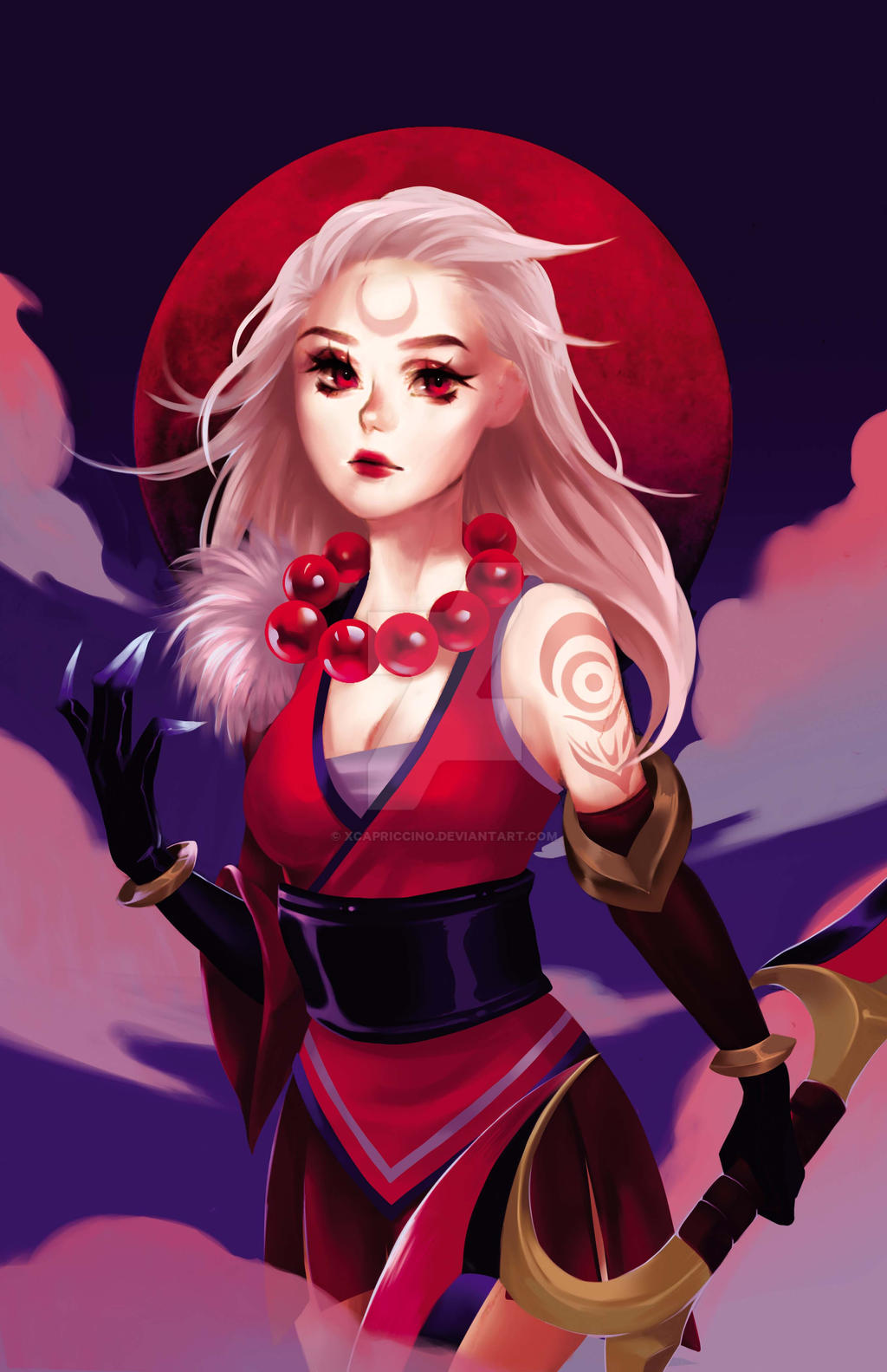 Blood Moon Diana