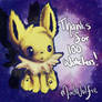 JOLTEON Thanks for 100 watchers!! :D