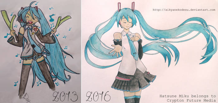 Draw it again: Hatsune Miku