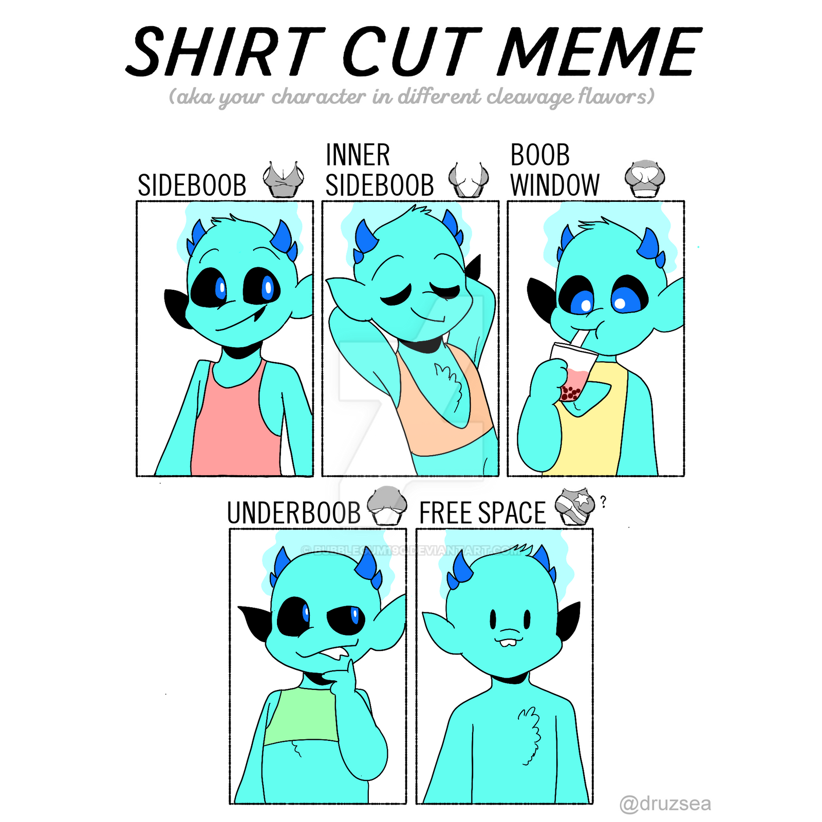 Shirt cut meme by Bubblegum190 on DeviantArt