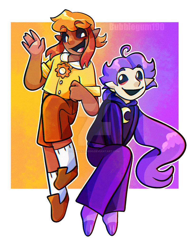 Human DogDay and CatNap by Bubblegum190 on DeviantArt
