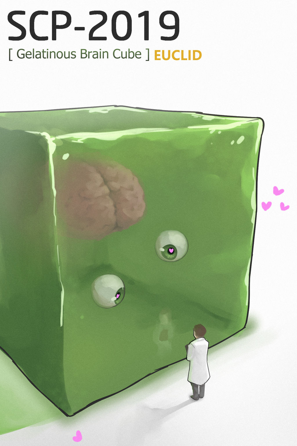 SCP-2019 | Gelatinous Brain Cube by Creeper2545 on DeviantArt