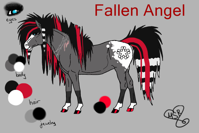 Falling Angle Reference Fallen Angel - reference sheet by xXSkittleSpittleXx on DeviantArt