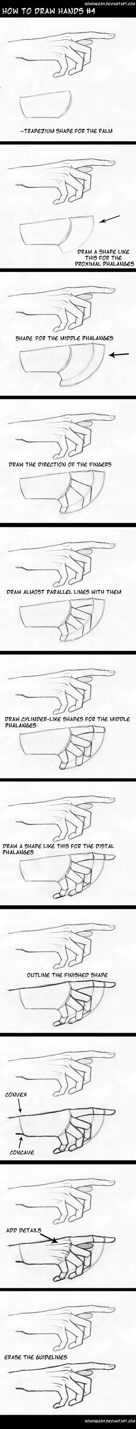 how to draw hands4