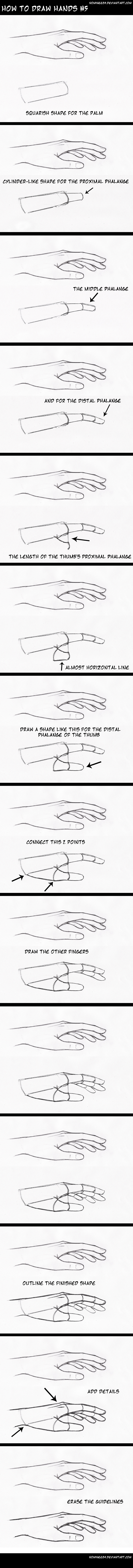 how to draw hands5