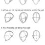 How I draw head and face