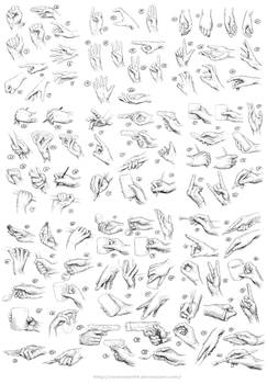 100 hands - studies