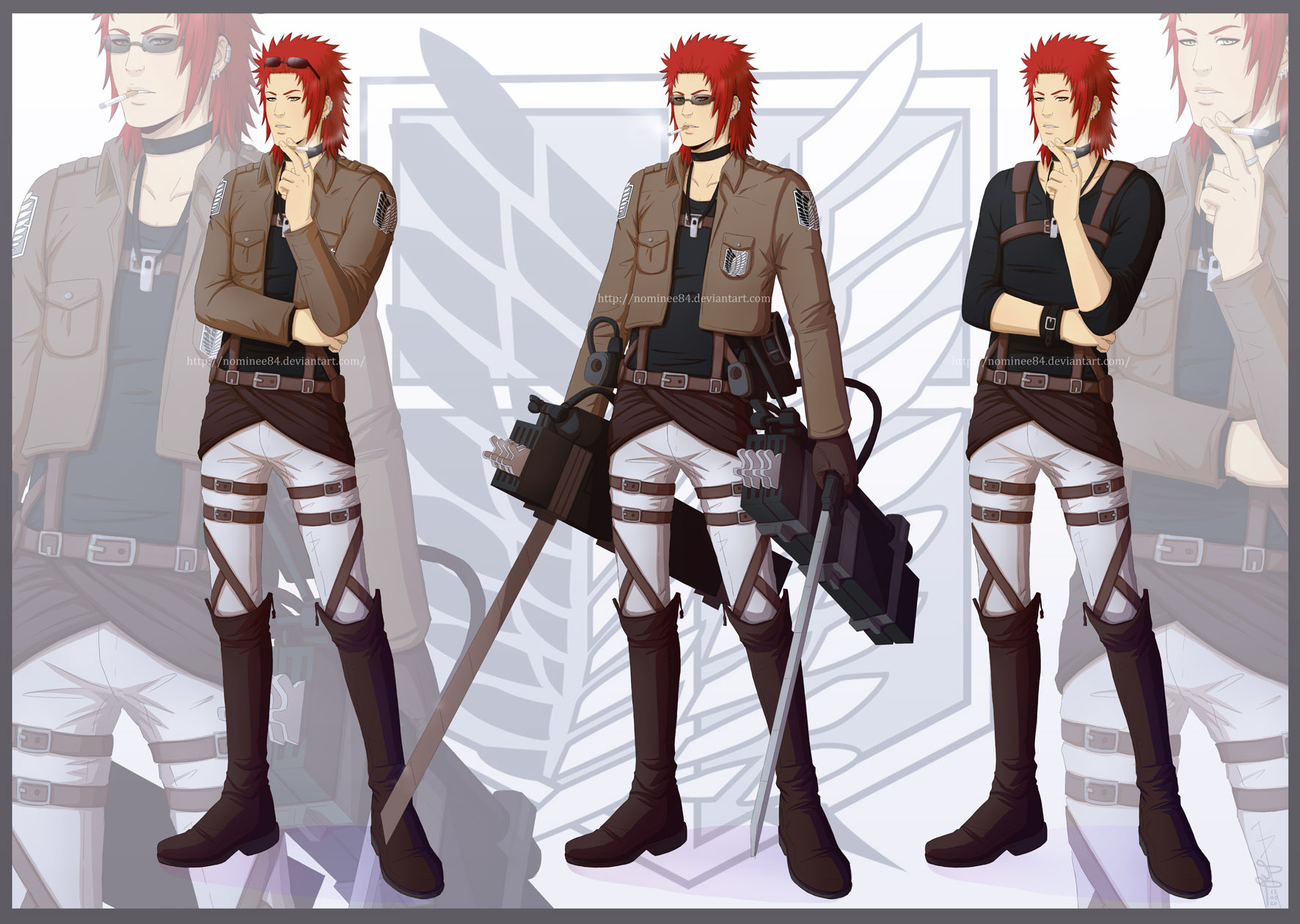 Shingeki no Kyojin Hybrid Titan Design by TsunaKisuke on DeviantArt