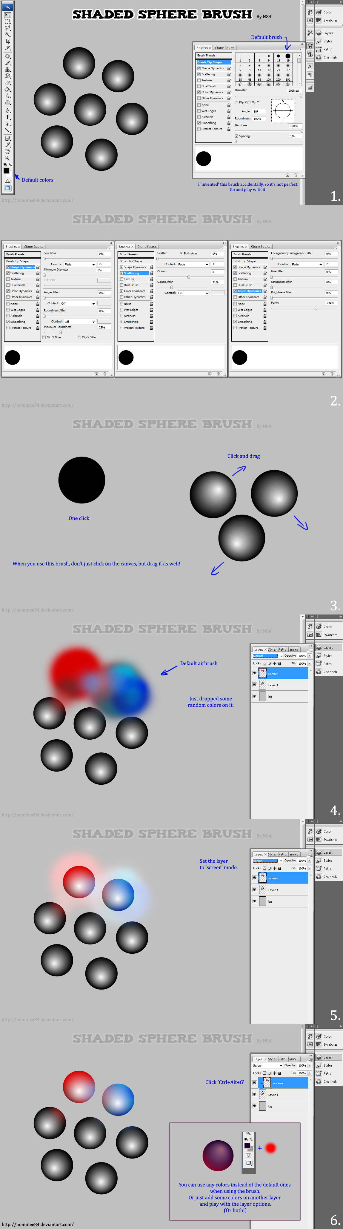 Shaded Sphere Brush Tutorial