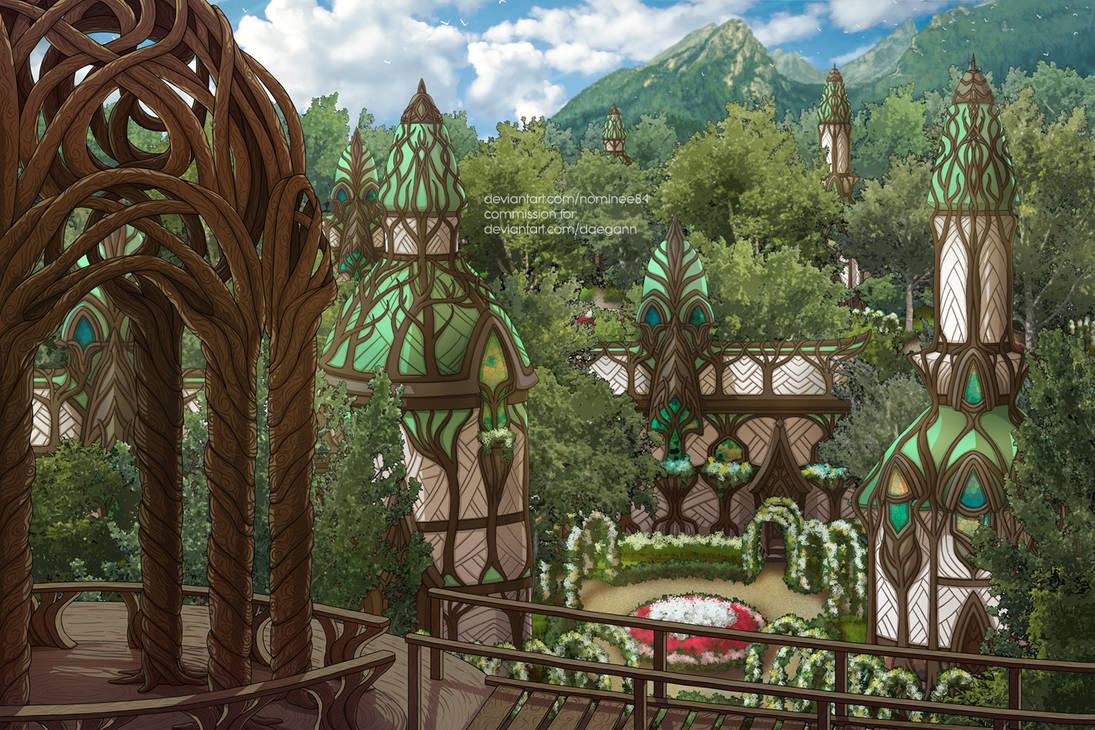 Elf City By Nominee84 On DeviantArt elf-city-by-nominee84-on-deviantart