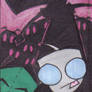 Locker Design 01- Invader ZIM