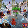 Marvel and DC Winter Wonderland