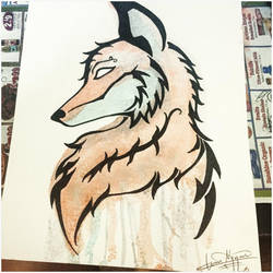 Watercolor Fox