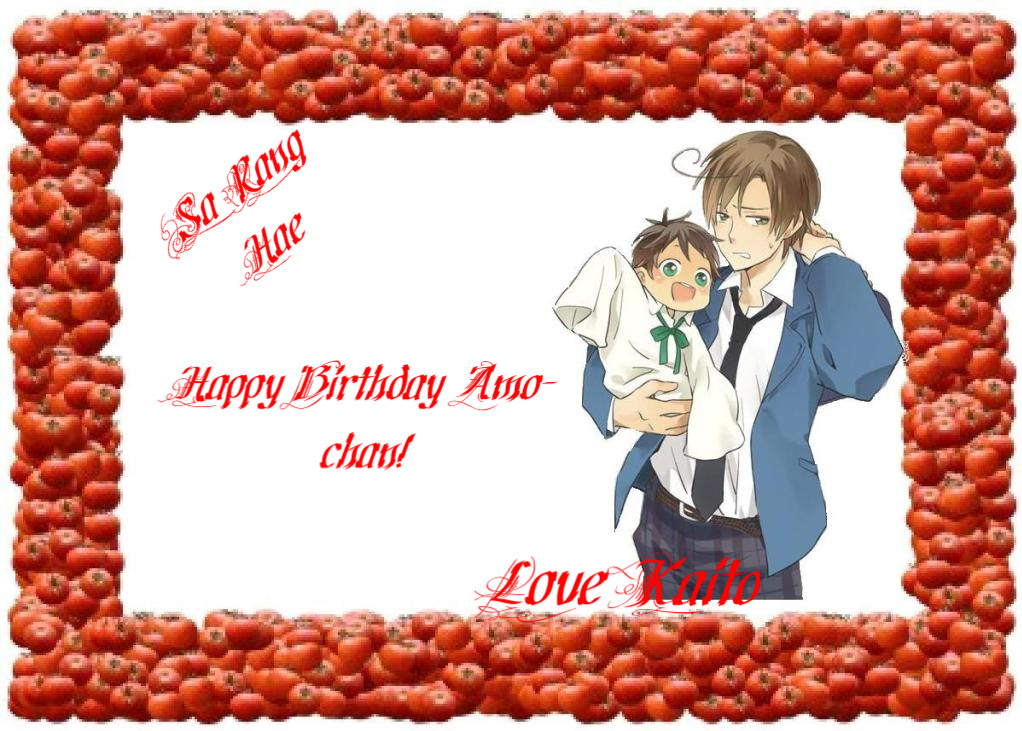 Happy Birthday Amo-chan