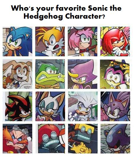 What your favourite Sonic character says about you. ( Part 2