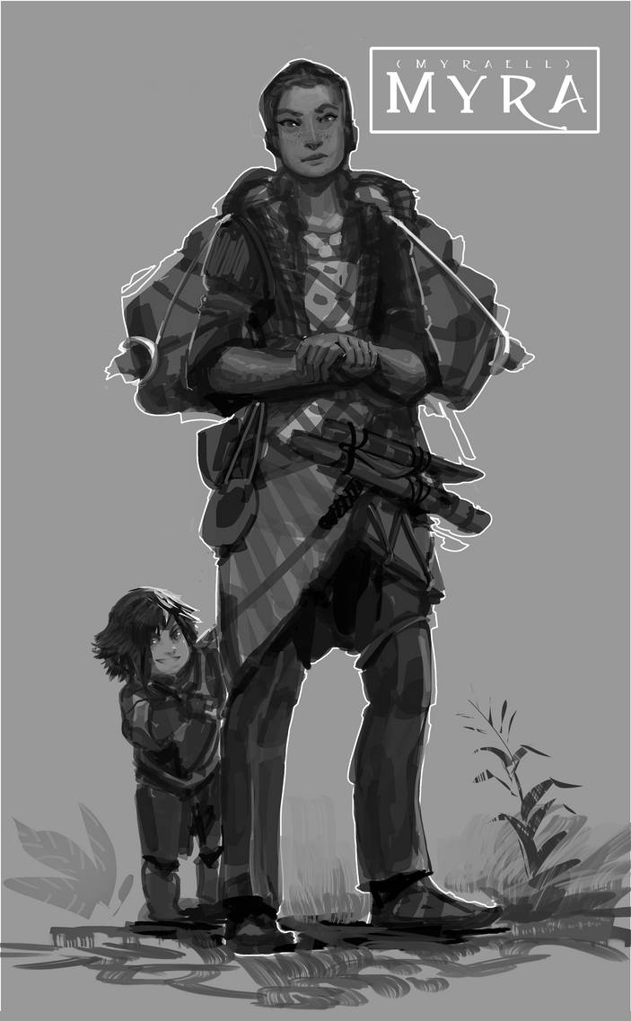 Myr Deviantart Sketch 42# (Myr-Fullbody) by Marlon-Duarte on DeviantArt