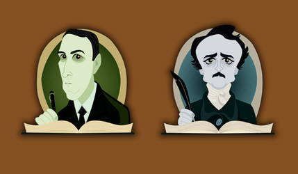 HP Lovecraft Edgar Allan Poe