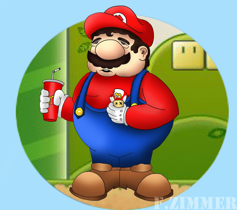 Fat Mario Bros Fat Super Mario GIFs | Tenor