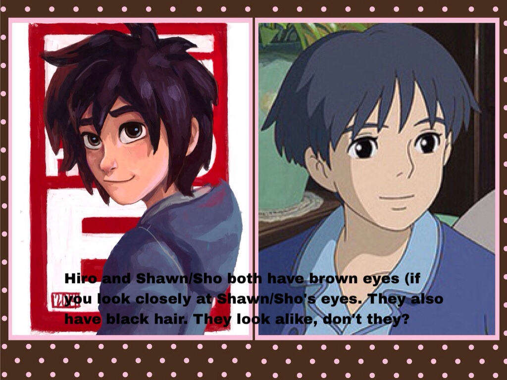 Comparisons between Shawn/Sho and Hiro