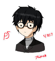 P5 Protagonist Doodle