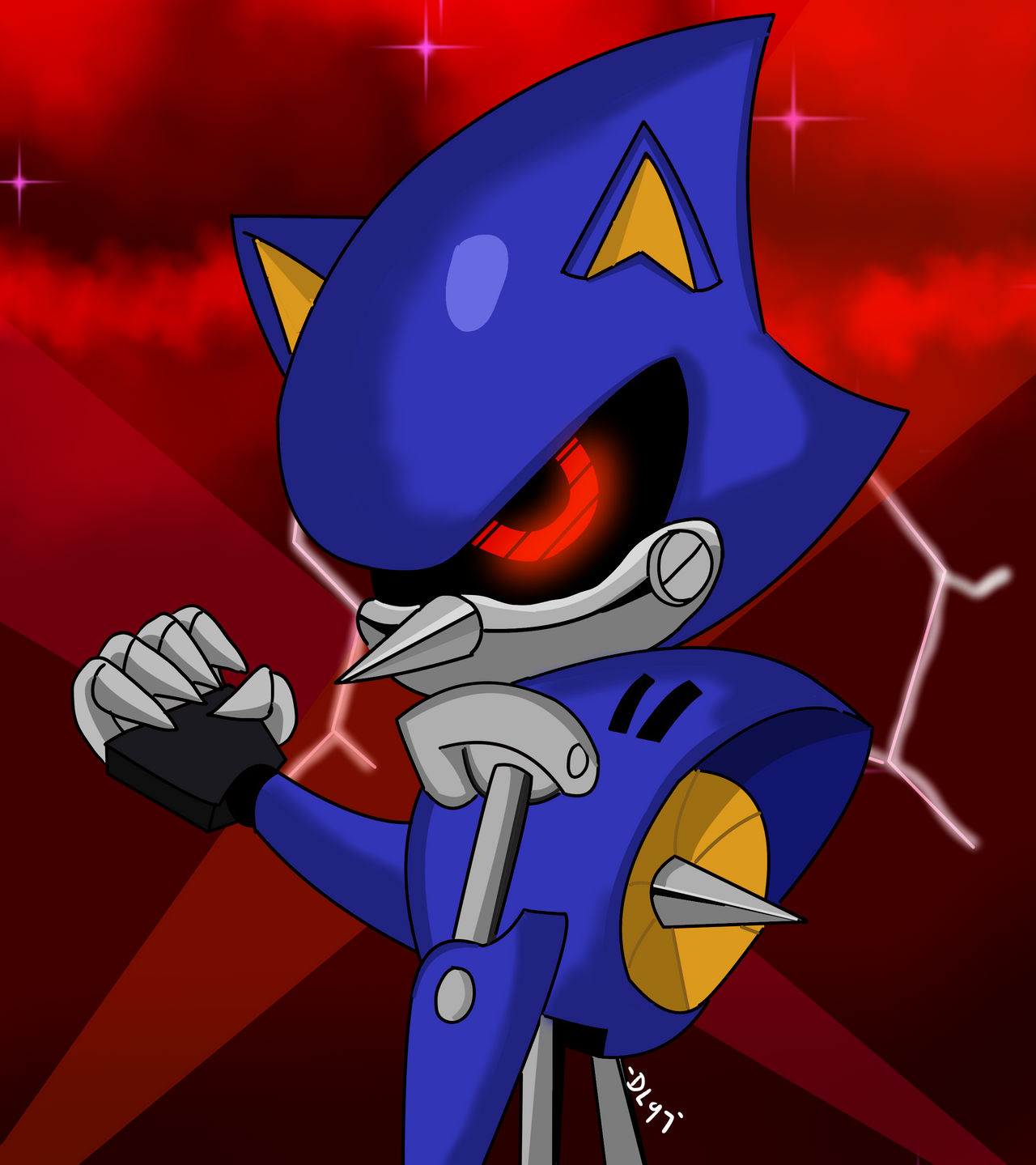 Metal Sonic [Classic] by darthlord1997 on DeviantArt