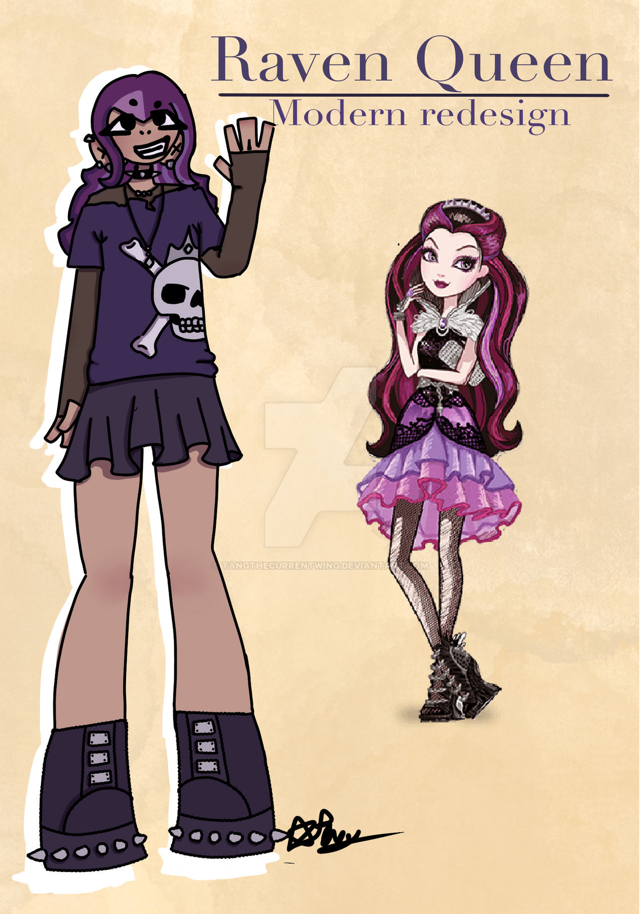 Raven Queen Color Scheme