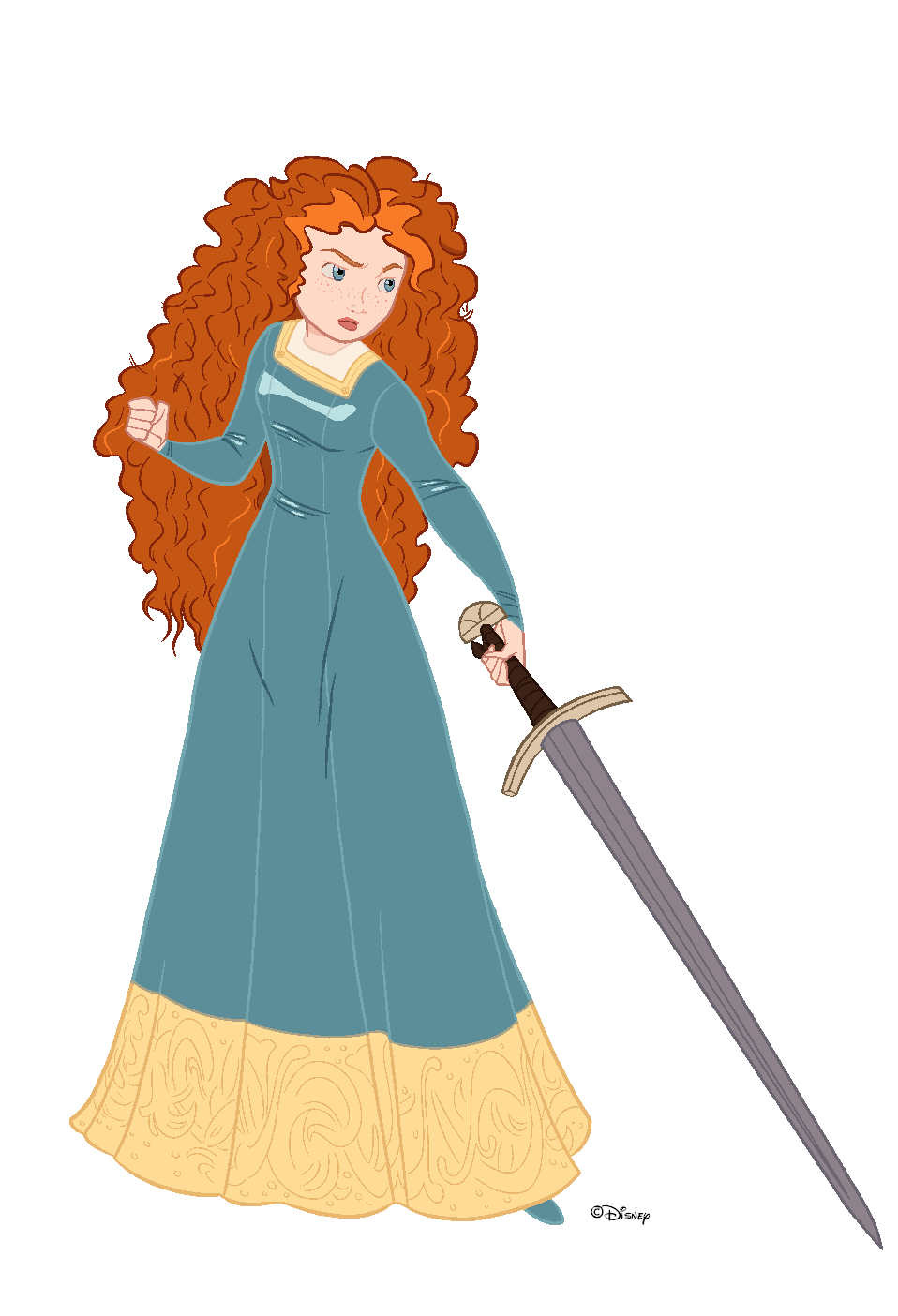 Merida 2 by ElfStrings97 on DeviantArt