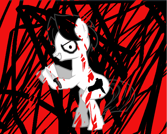 Jeff the Killer - Pony-ified