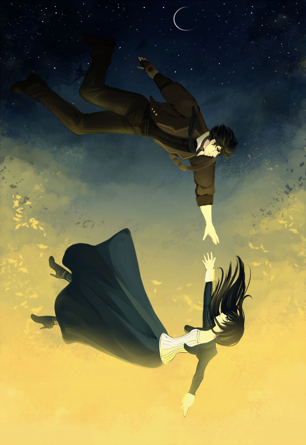 .: CdR - Falling :. by melloskitten
