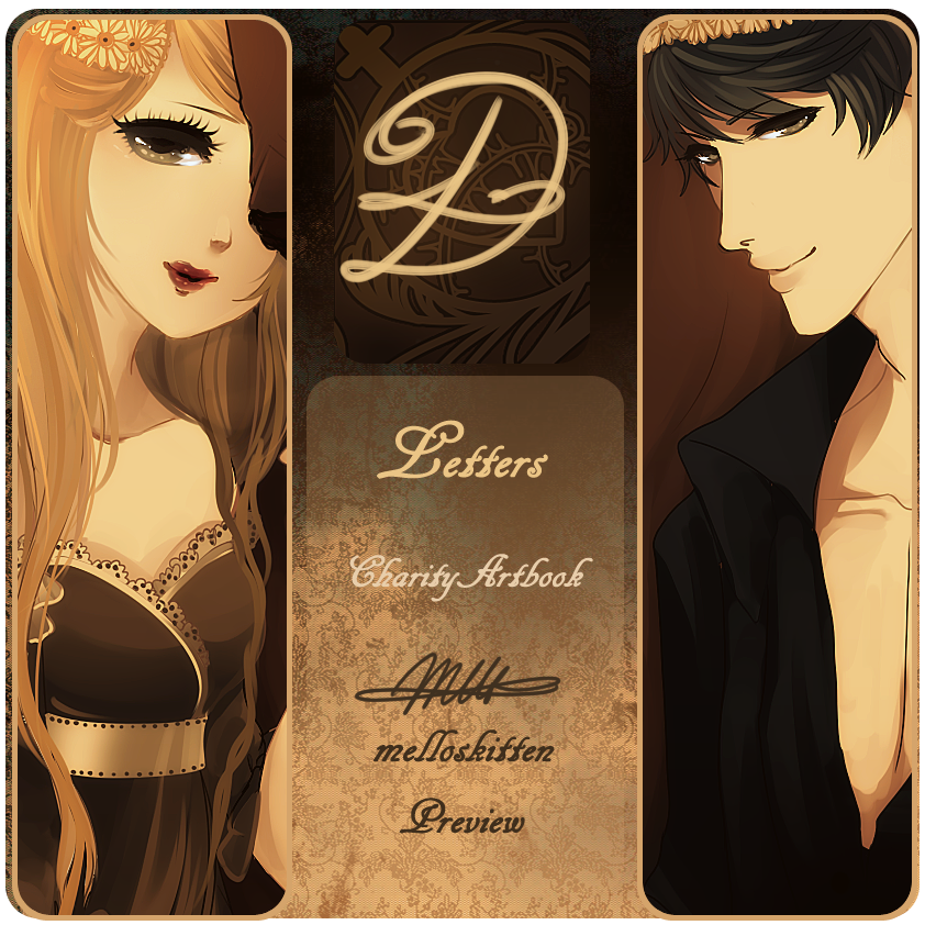 .: LETTERS artbook : PREVIEW :.