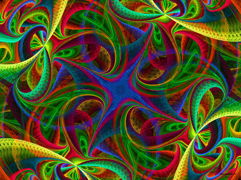 Psychedelic Scribble by tiffrmc720
