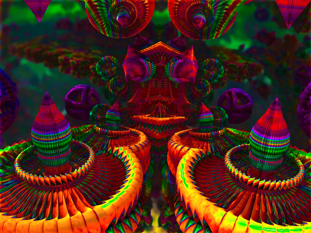 Candy Colored Carousels by tiffrmc720
