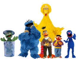 Sesame Street Crew 70s