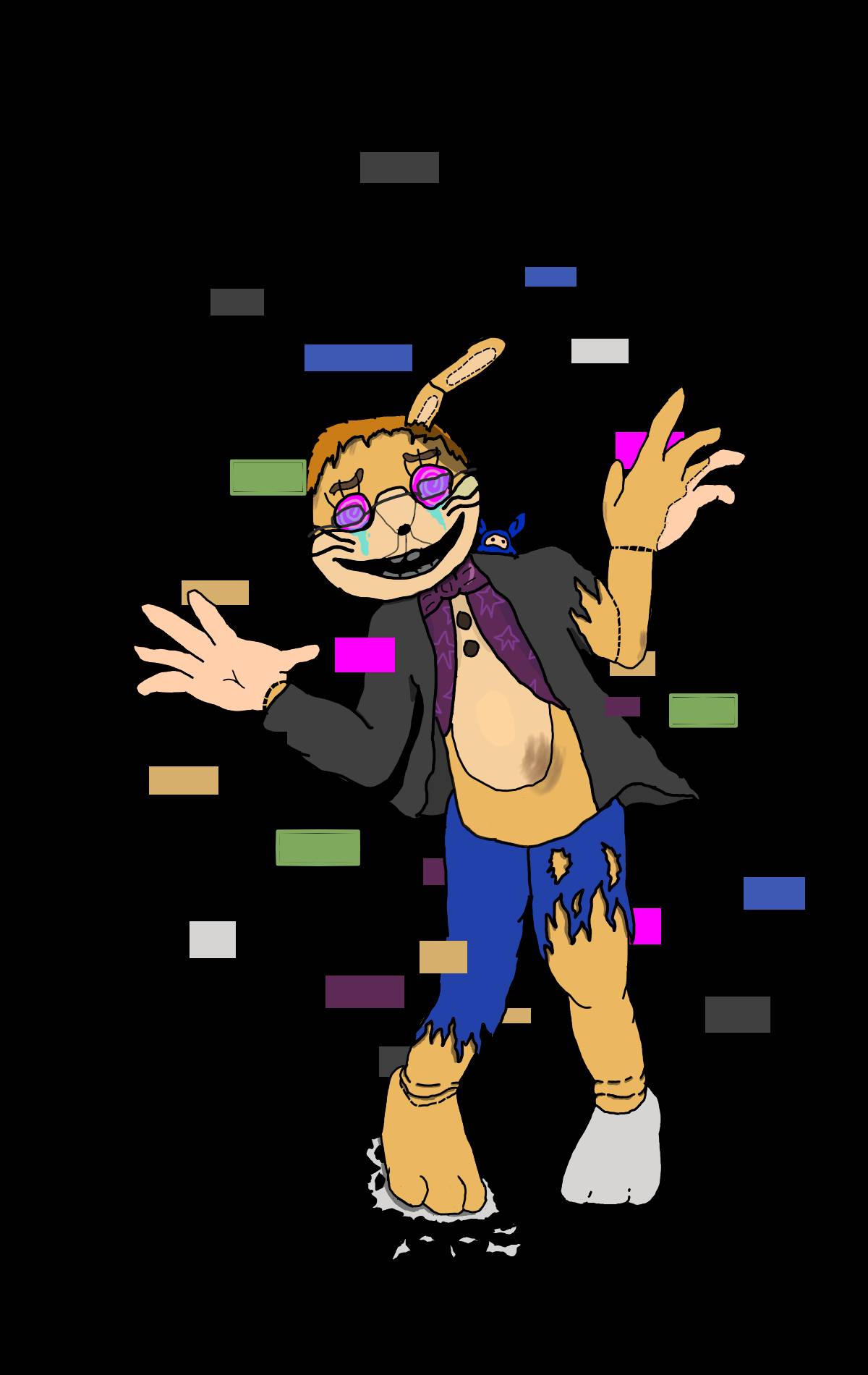 Glitch Trap full body by FNAFfan28 on DeviantArt