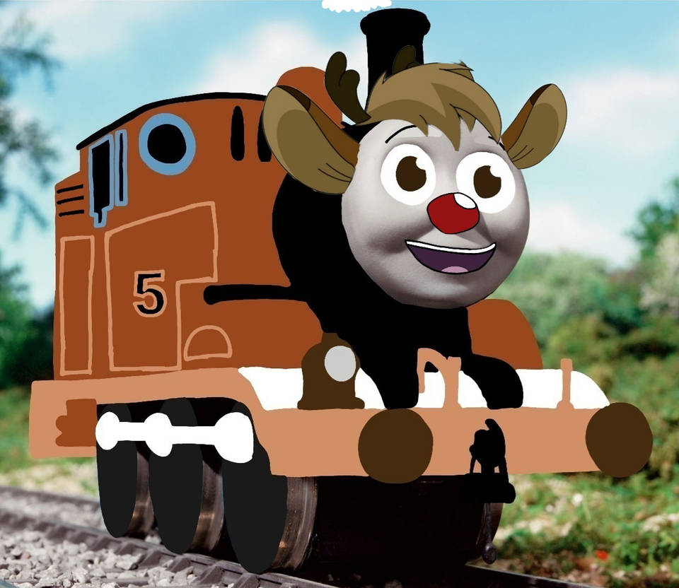 Rudolph the red nosed reindeer as Thomas the train by trainfan125 on ...