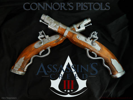 Assassins Creed III Connor Pistols