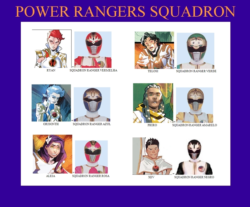Power Rangers Squadron by lurdpabl on DeviantArt