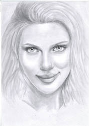 Portrait of Scarlett Johansson