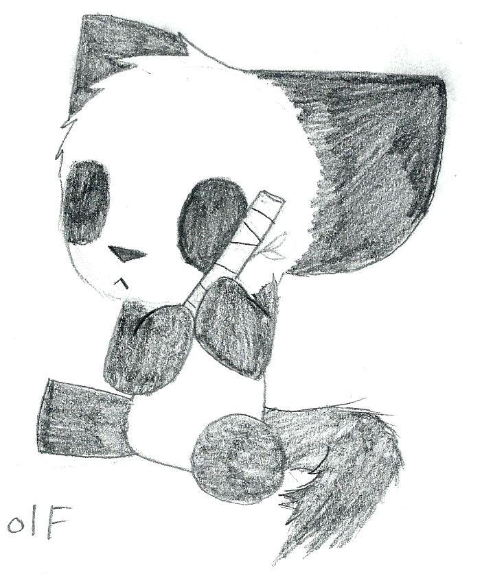 Panda Wolf by DragonGem7812 on DeviantArt