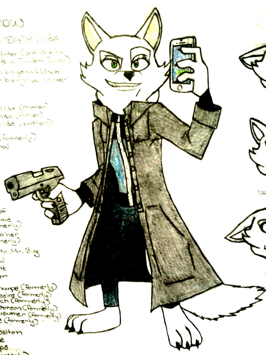 Zootopia OC: Agent Snow [Colored Version]