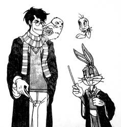 Hogwarts Meets Looney Tunes