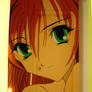 Anime girl on my wall